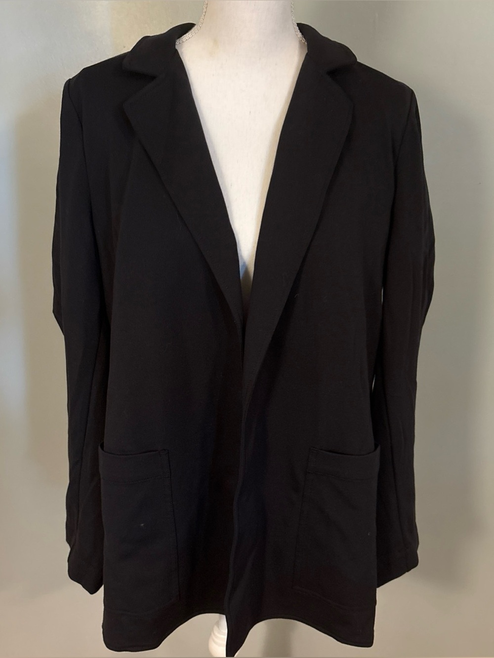 Athleta Eastbound Open Front Blazer Jacket